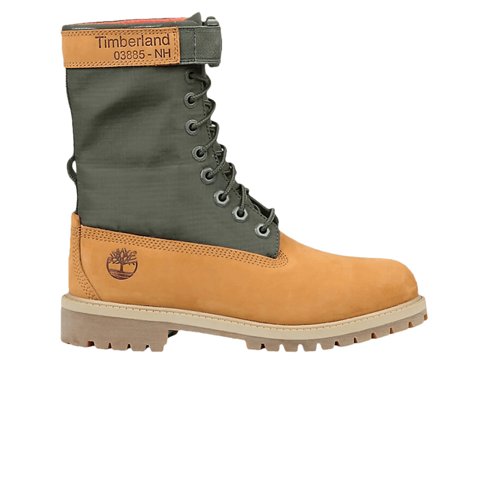 Timberland 6 Inch Premium Gaiter Boot Junior 'Wheat Green'