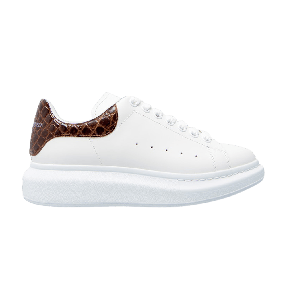 Alexander McQueen Oversized Sneaker 'Brown Crocodile'