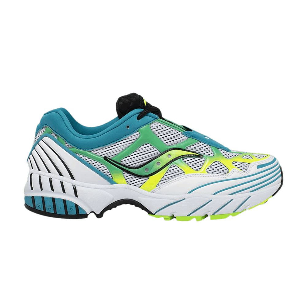 SAUCONY GRID WEB 'CITRON TEAL'