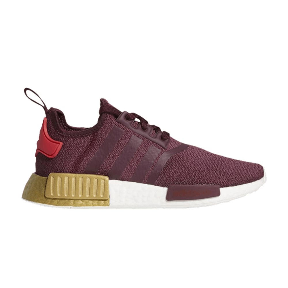 ADIDAS ORIGINALS WMNS NMD_R1 'MAROON GOLD'