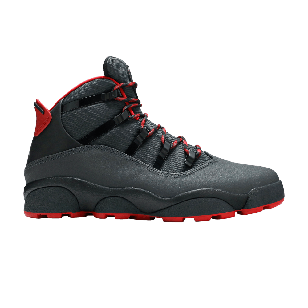 Jordan Winterized 6 Rings 'Anthracite Gym Red'