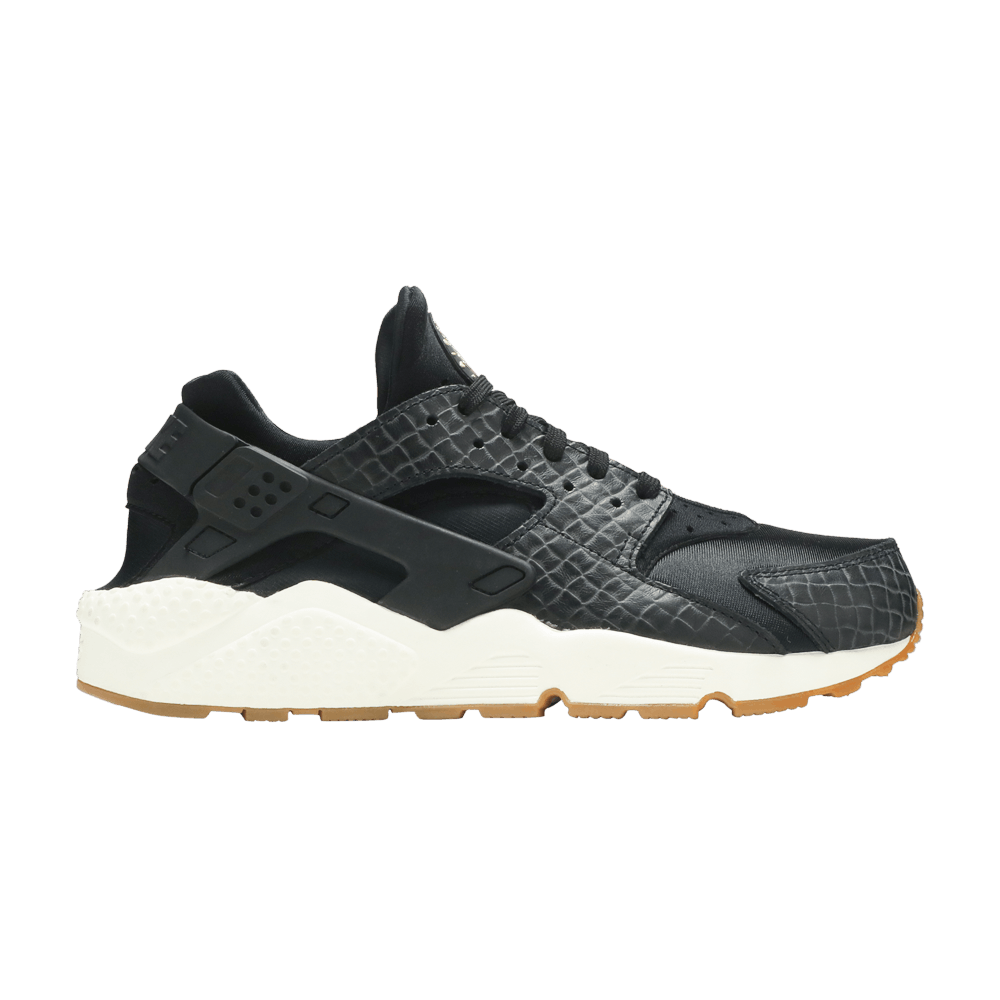 Wmns Air Huarache Run Premium 'Black Snakeskin'