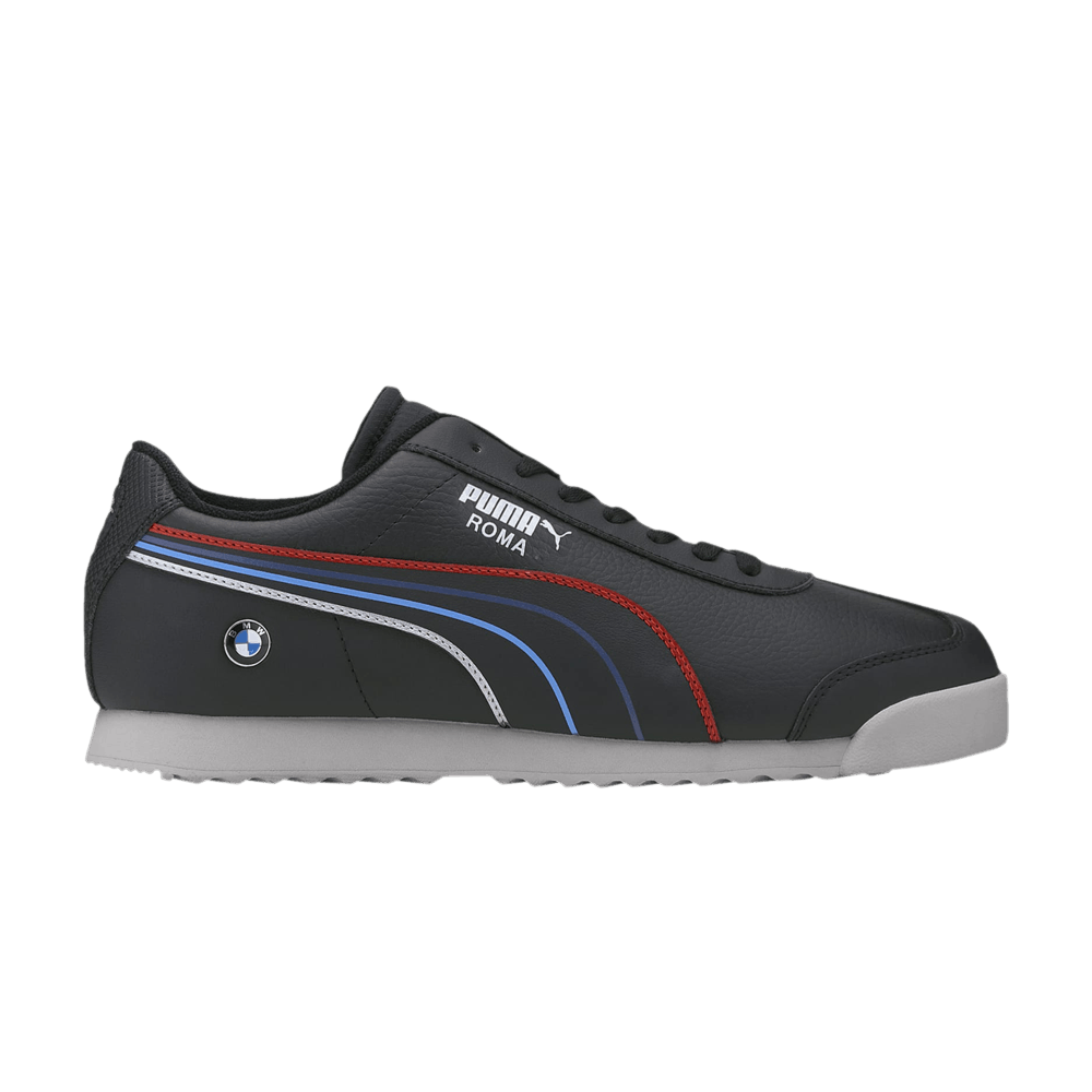 PUMA BMW MOTORSPORT X ROMA 'TRICOLOR STRIPES - BLACK'