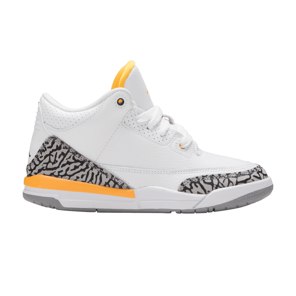 Pre-owned Air Jordan 3 Retro Ps 'laser Orange'