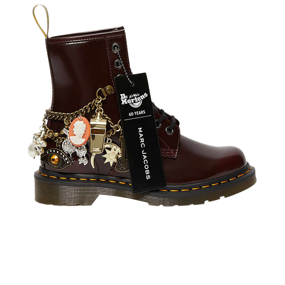 DR. MARTENS MARC JACOBS X 1460 'CHERRY RED'