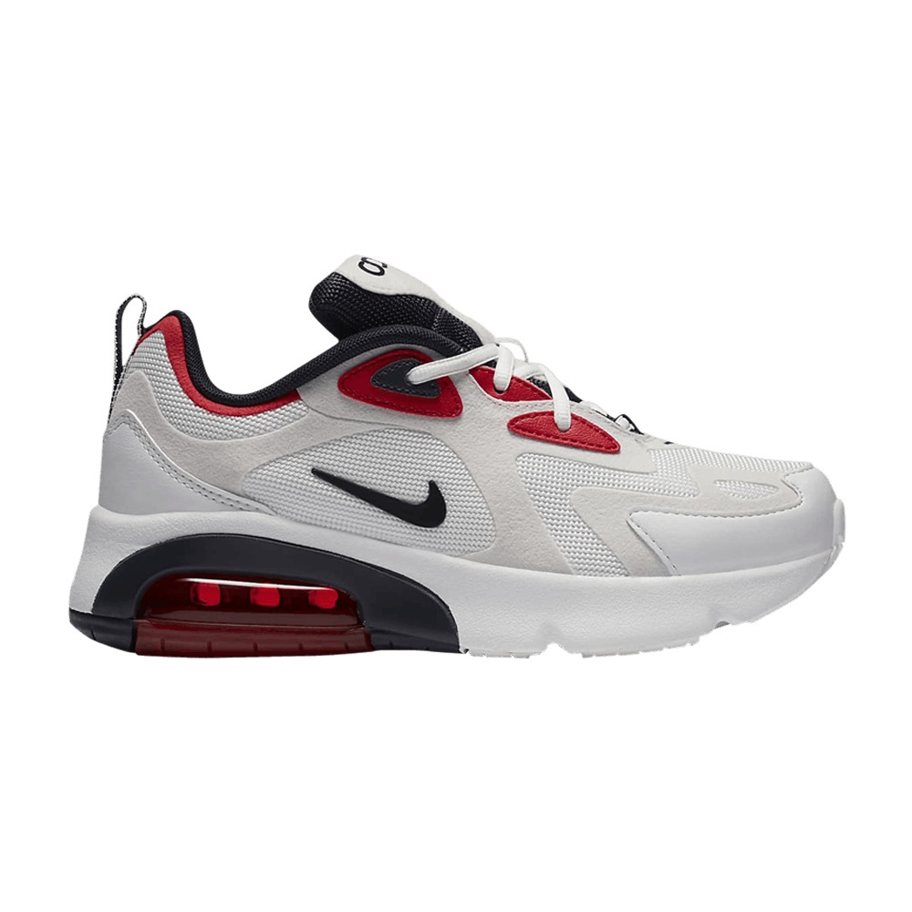 Nike Air Max 200 GS 'Summit White University Red' - AT5627-105