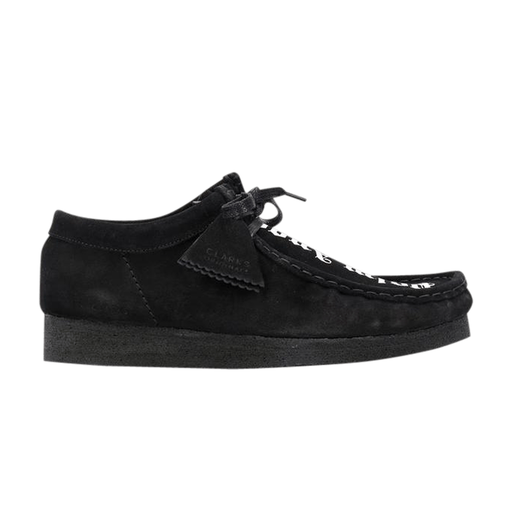 Palm Angels x Fringed Wallabee Moccasin 'Black'