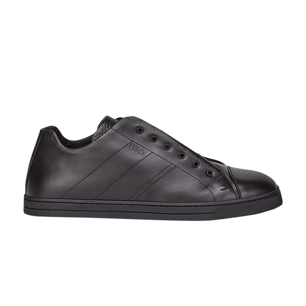 Fendi Leather Slip-On 'Black'