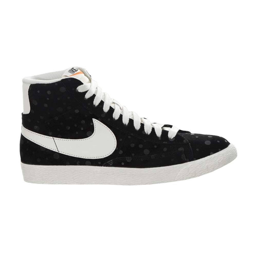 Pre-owned Nike Wmns Blazer Mid Suede Vintage 'black Polka'
