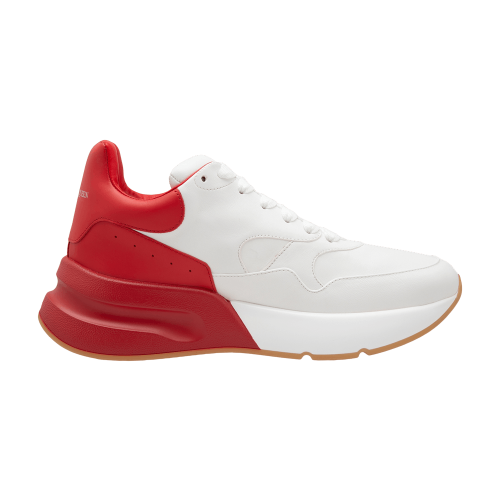 Alexander McQueen Oversized Runner 'White Red'