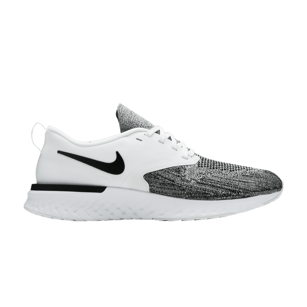 Odyssey React 2 Flyknit 'White Black'