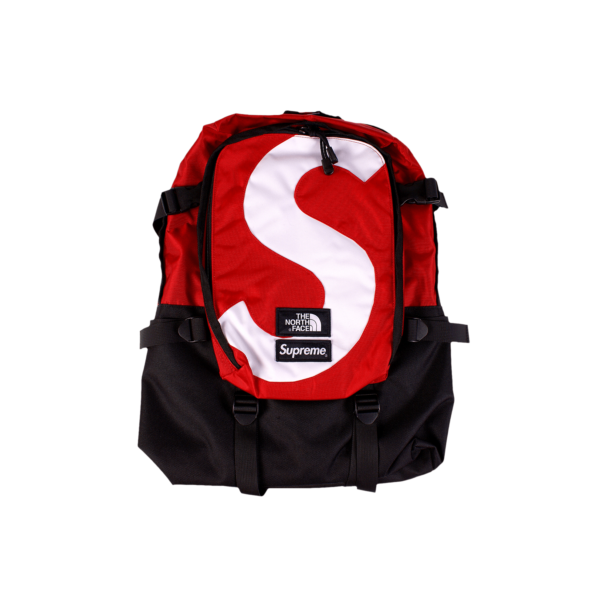 SUPREME SUPREME X THE NORTH FACE S LOGO EXPEDITION BACKPACK 'RED'