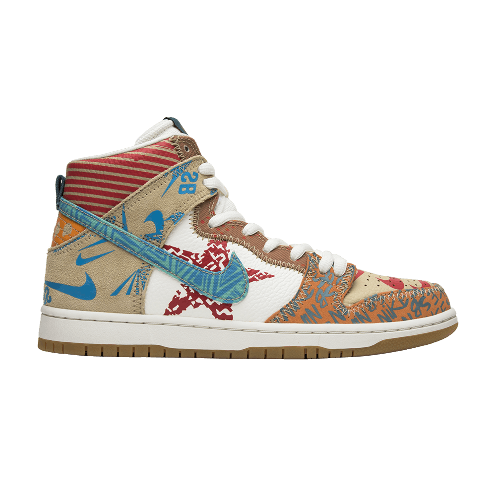 Thomas Campbell x SB Dunk High 'What The'