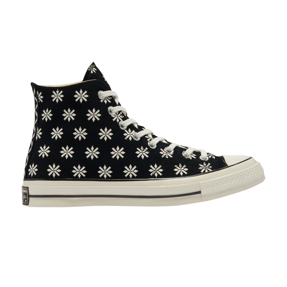 CONVERSE CHUCK 70 HIGH 'HOLIDAY SWEATER - BLACK'