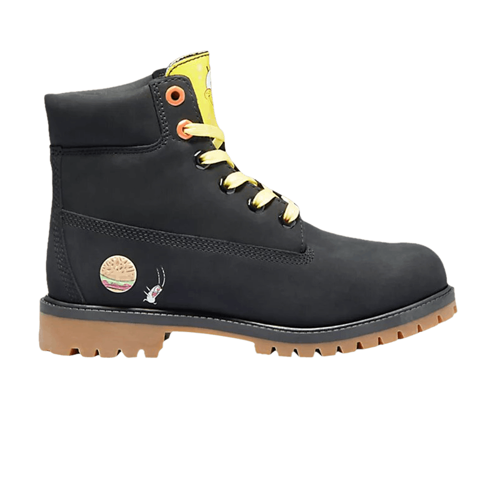 SpongeBob SquarePants x Timberland 6 Inch Junior 'Black' Sample