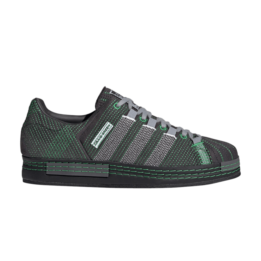 ADIDAS ORIGINALS CRAIG GREEN X SUPERSTAR 'UTILITY BLACK GREEN'