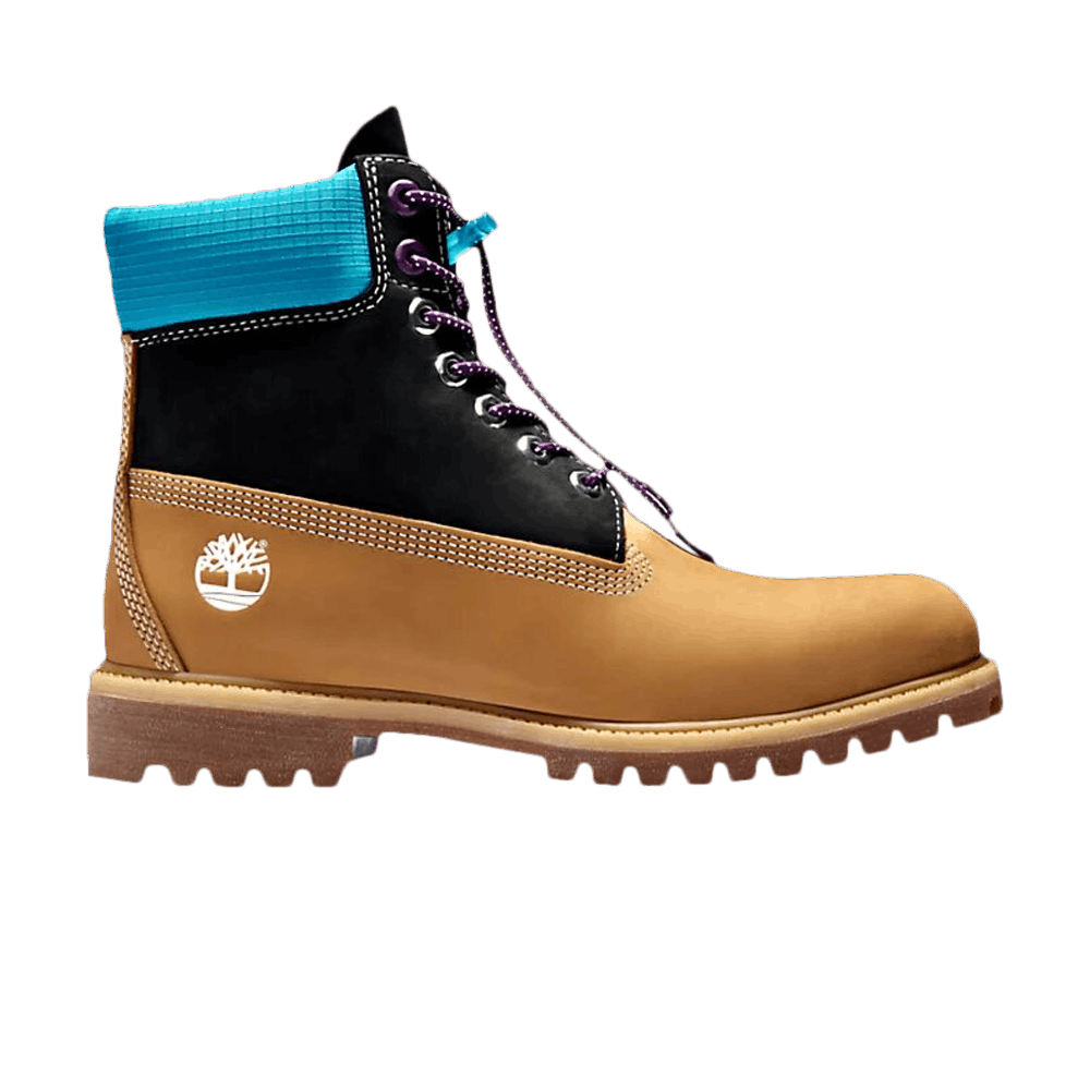 TIMBERLAND 6 INCH PREMIUM WATERPROOF BOOT 'WHEAT BLUE'