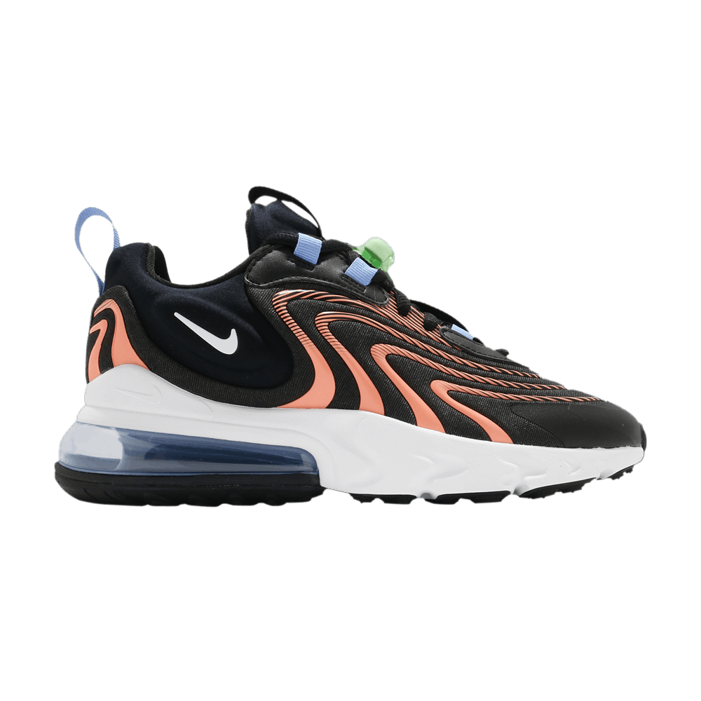 NIKE WMNS AIR MAX 270 REACT ENG 'BLACK ORANGE'