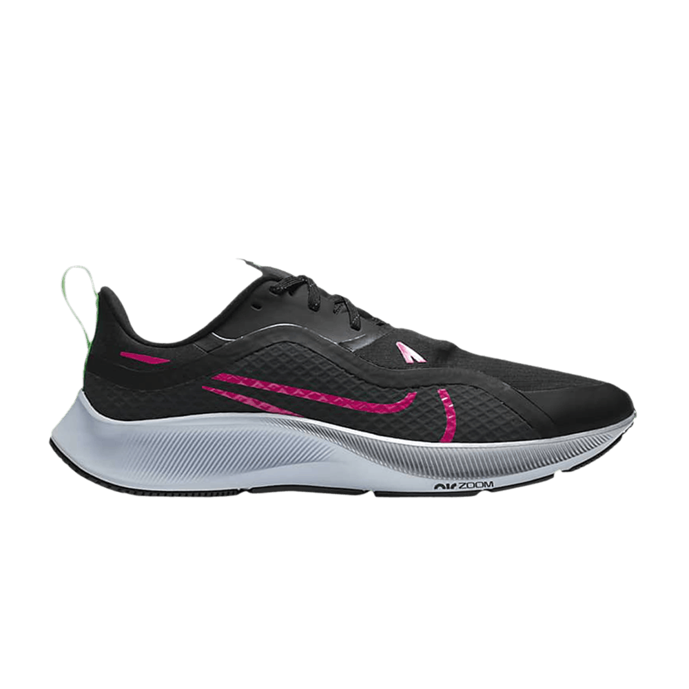 NIKE AIR ZOOM PEGASUS 37 SHIELD 'BLACK PINK BLAST'