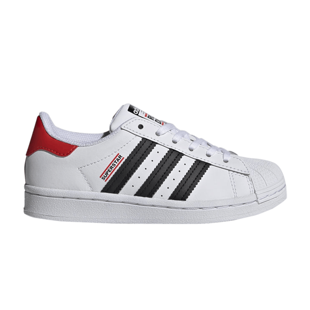 Run DMC x adidas Superstar Little Kids '50th Anniversary'