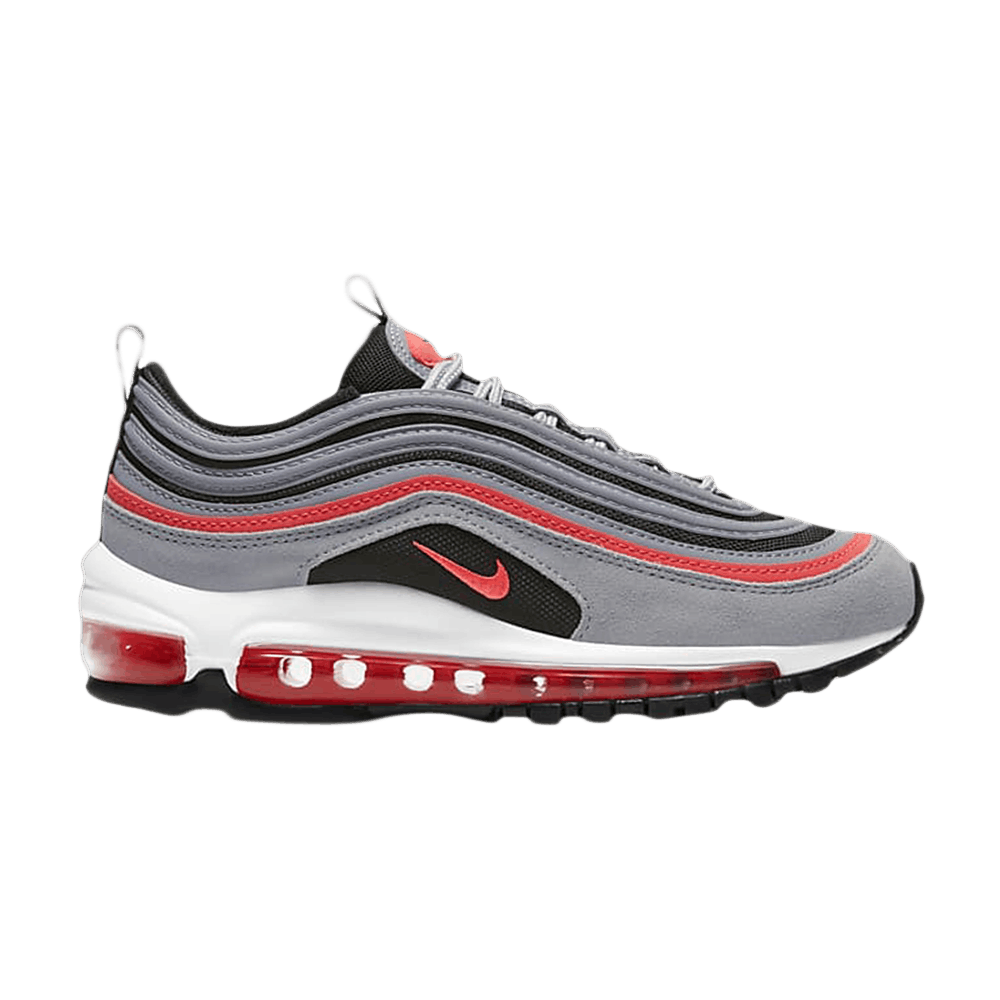 Pre-owned Nike Air Max 97 Gs 'radiant Red' In Grey