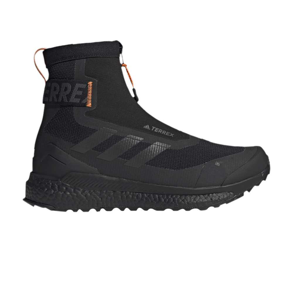 ADIDAS ORIGINALS TERREX FREE HIKER COLD.RDY 'CORE BLACK ORANGE'