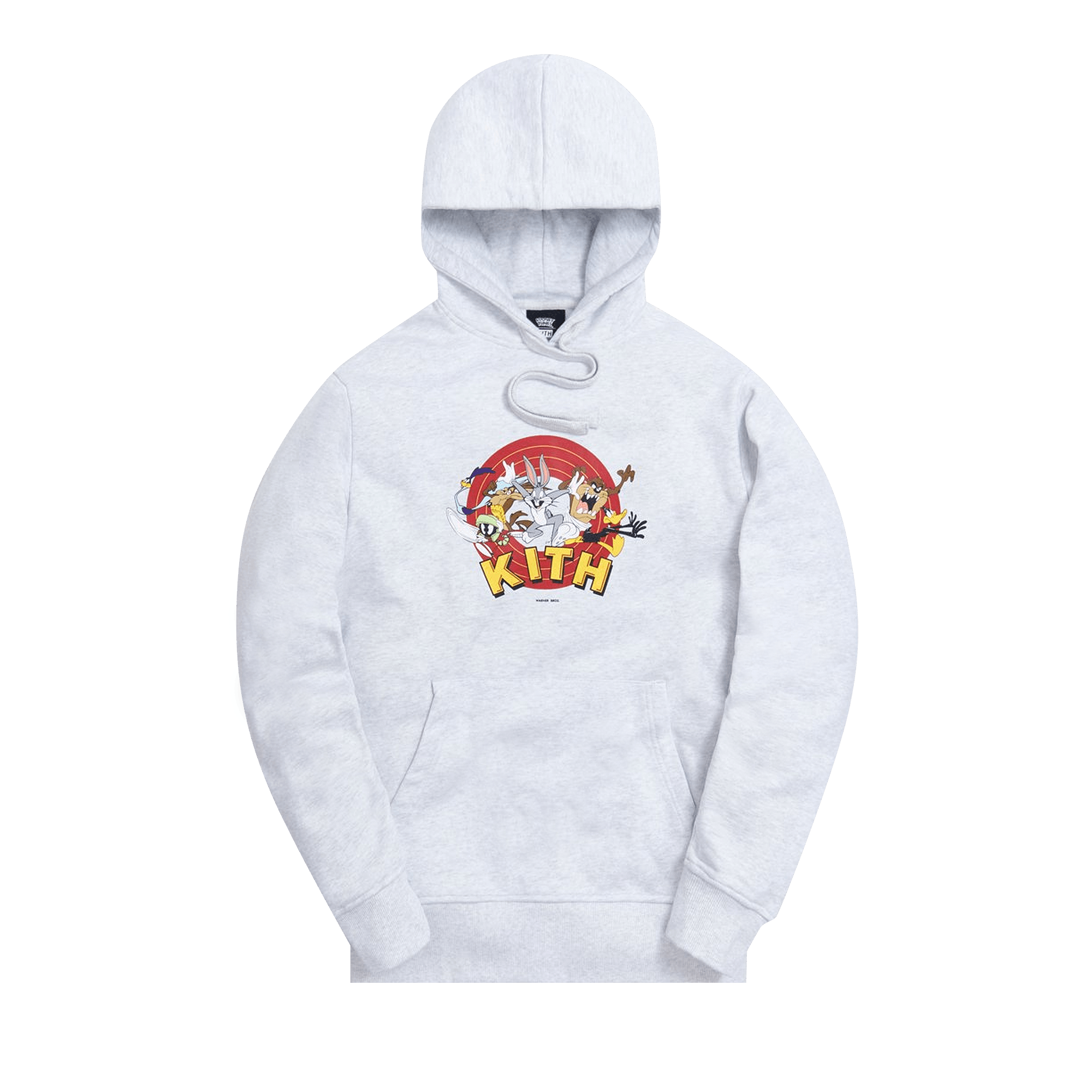 KITH X LOONEY TUNES THAT'S ALL FOLKS HOODIE 'HEATHER GREY'