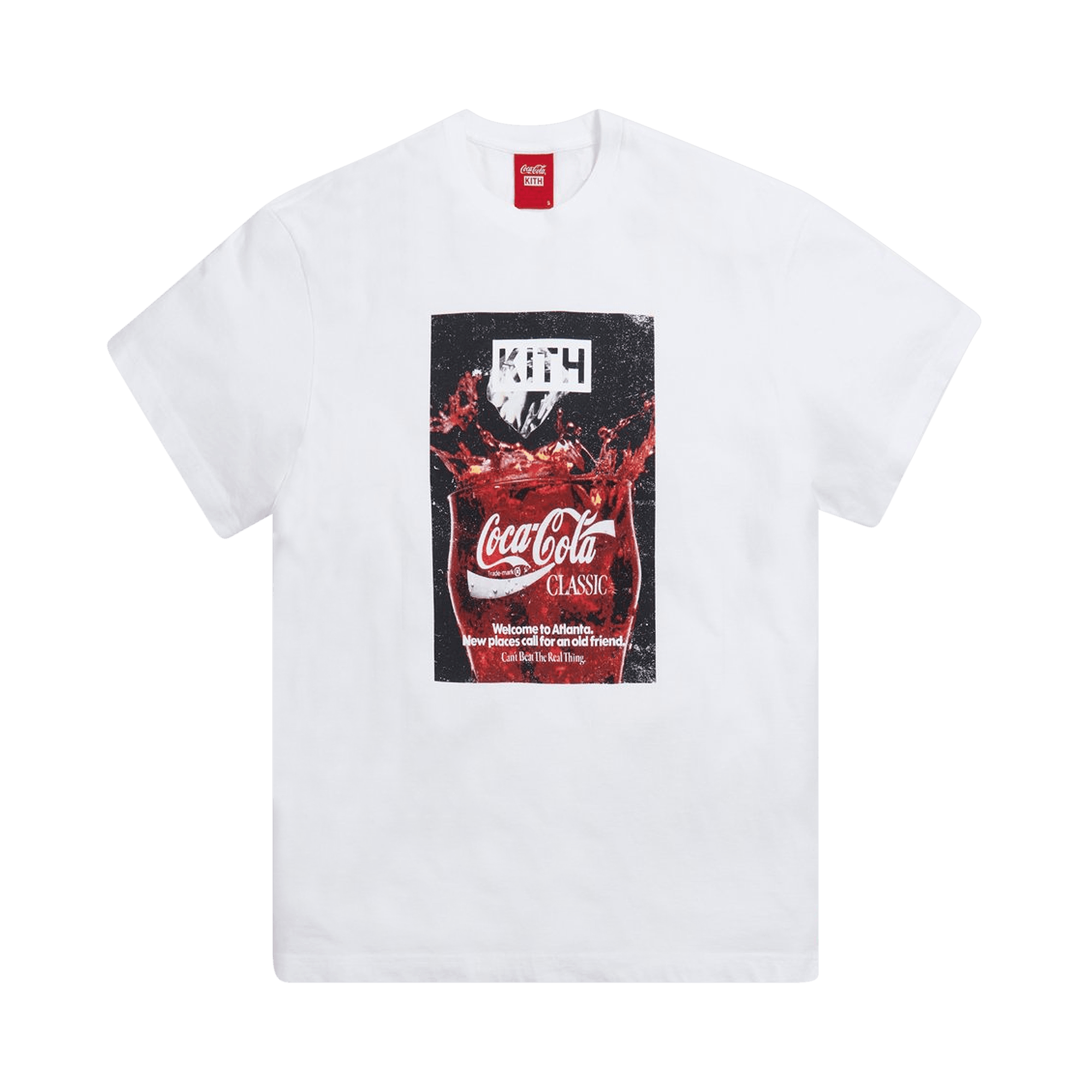 KITH KITH X COCA-COLA SPLASH VINTAGE TEE 'WHITE'