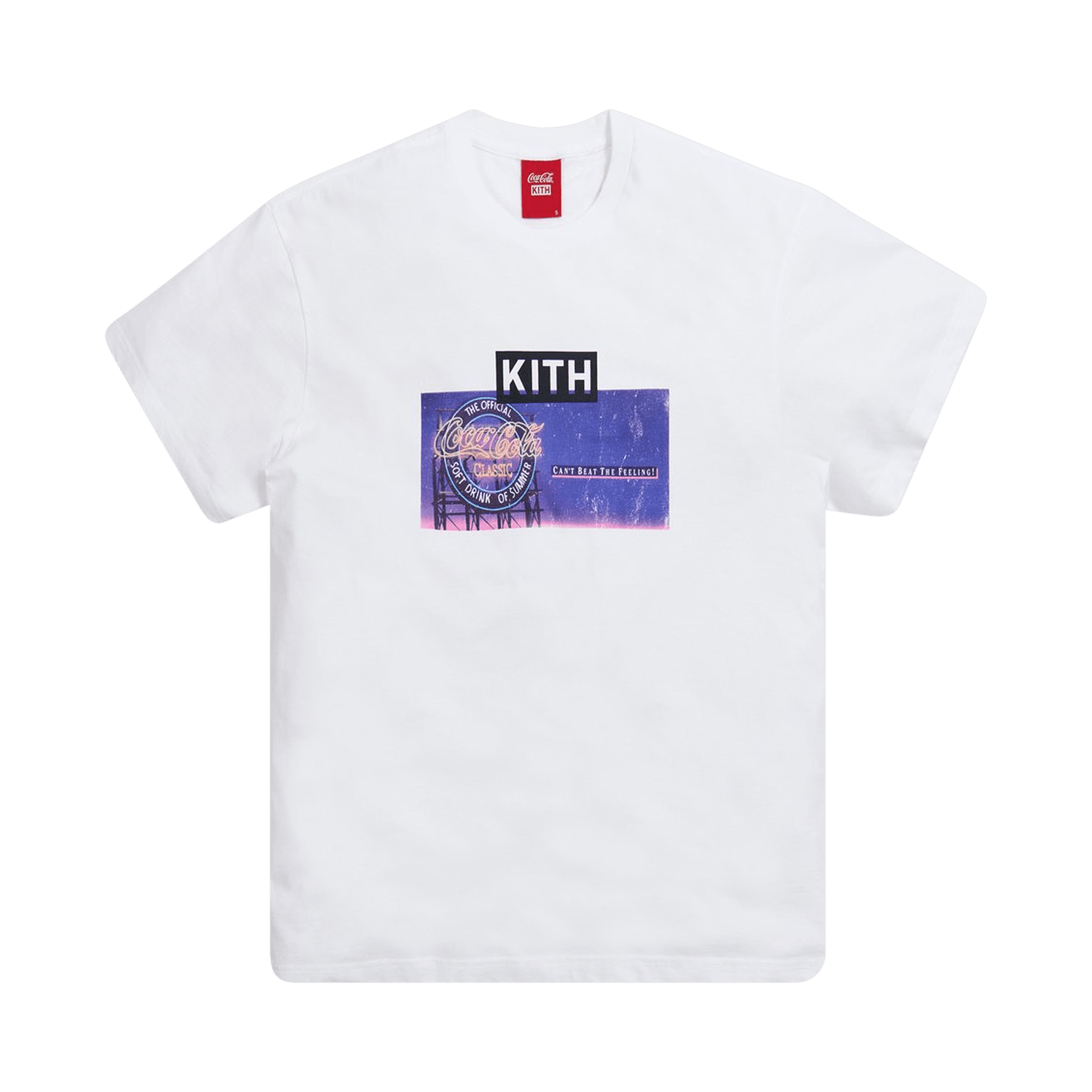 KITH X COCA-COLA CLASSIC VINTAGE TEE 'WHITE'