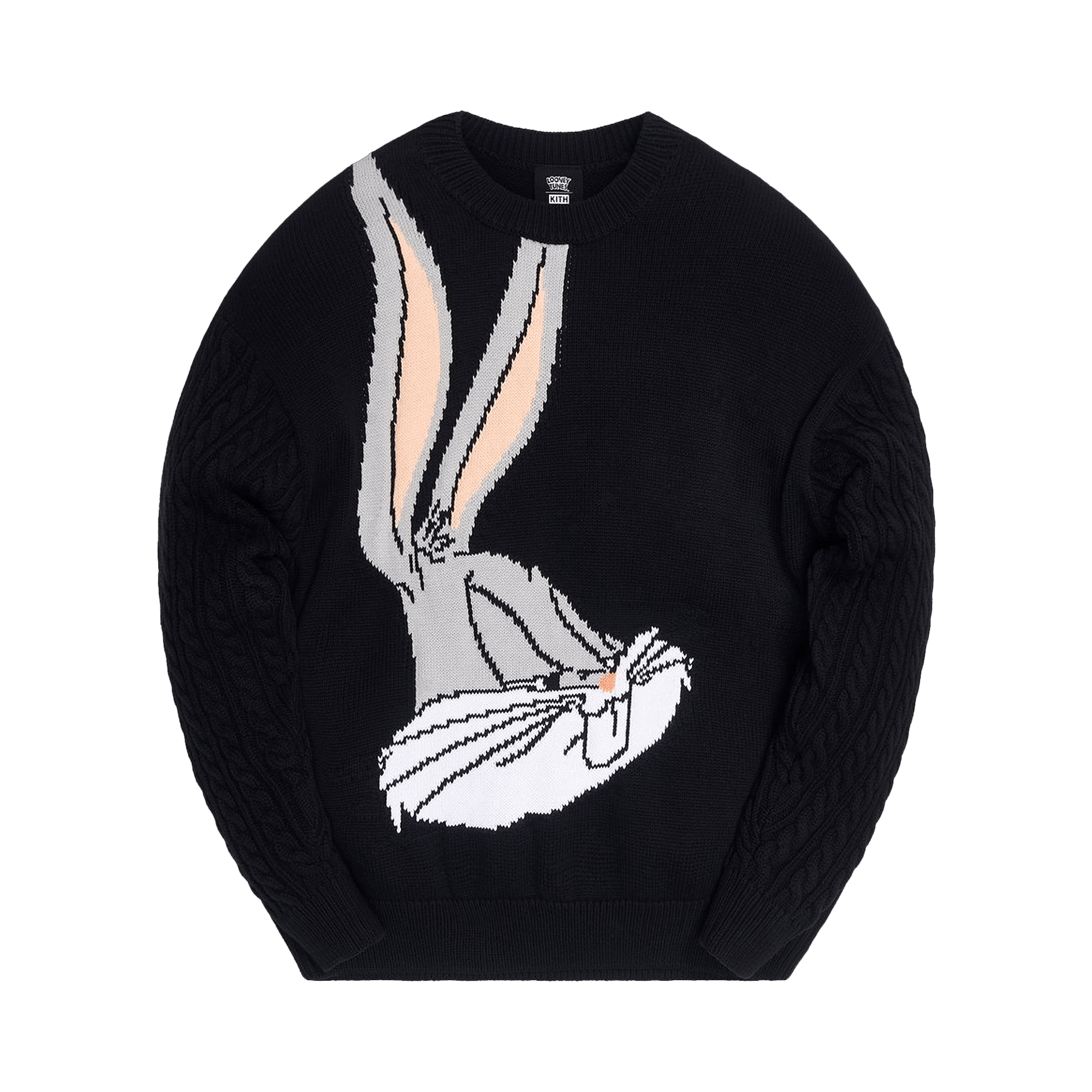 KITH X LOONEY TUNES BUGS BUNNY CREWNECK 'BLACK'