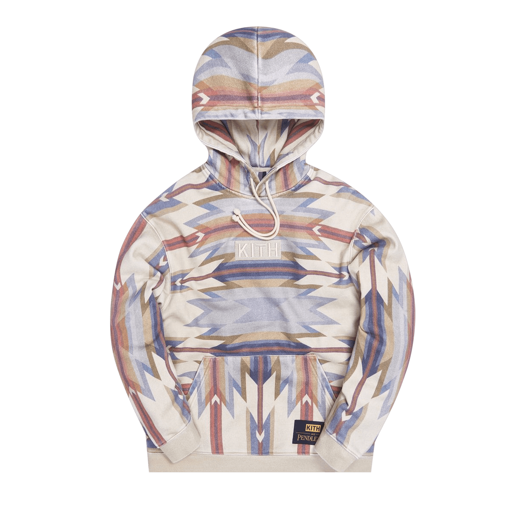 KITH KITH FOR PENDLETON WYETH TRAIL WILLIAMS III HOODIE 'TAN/MULTI'