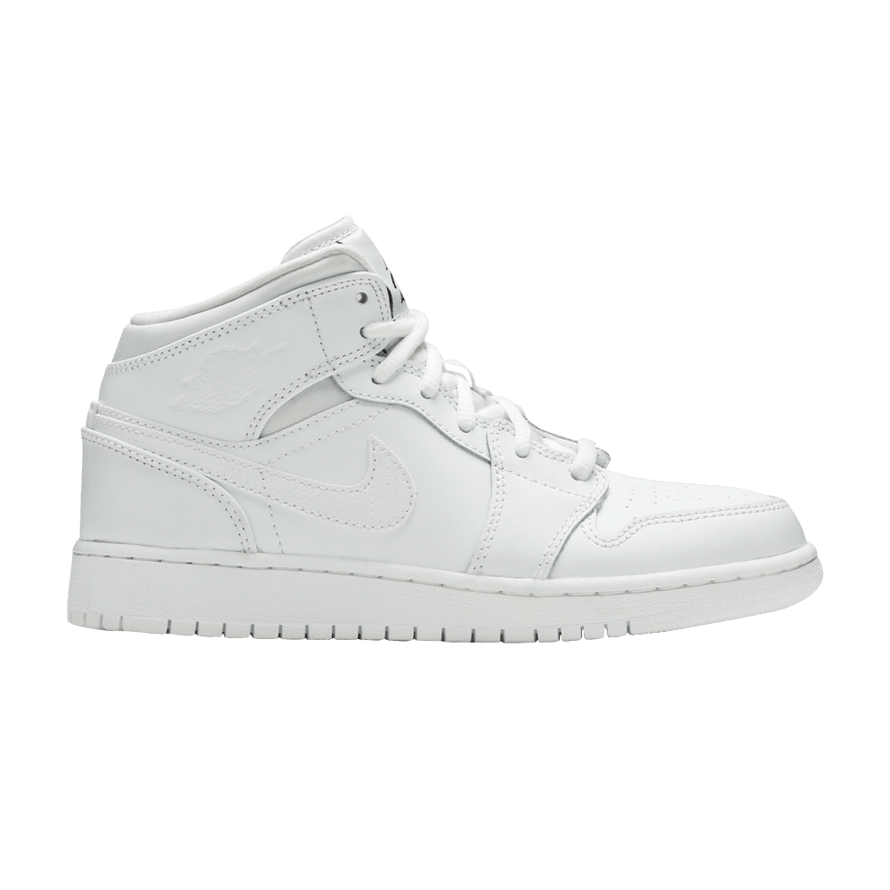 Air Jordan 1 Retro Mid GS 'White'