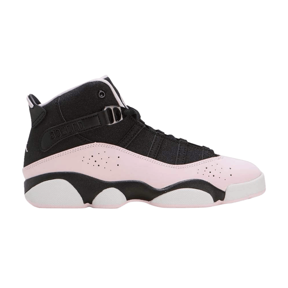 Pre-owned Air Jordan Jordan 6 Rings Ps 'black Pink Foam'