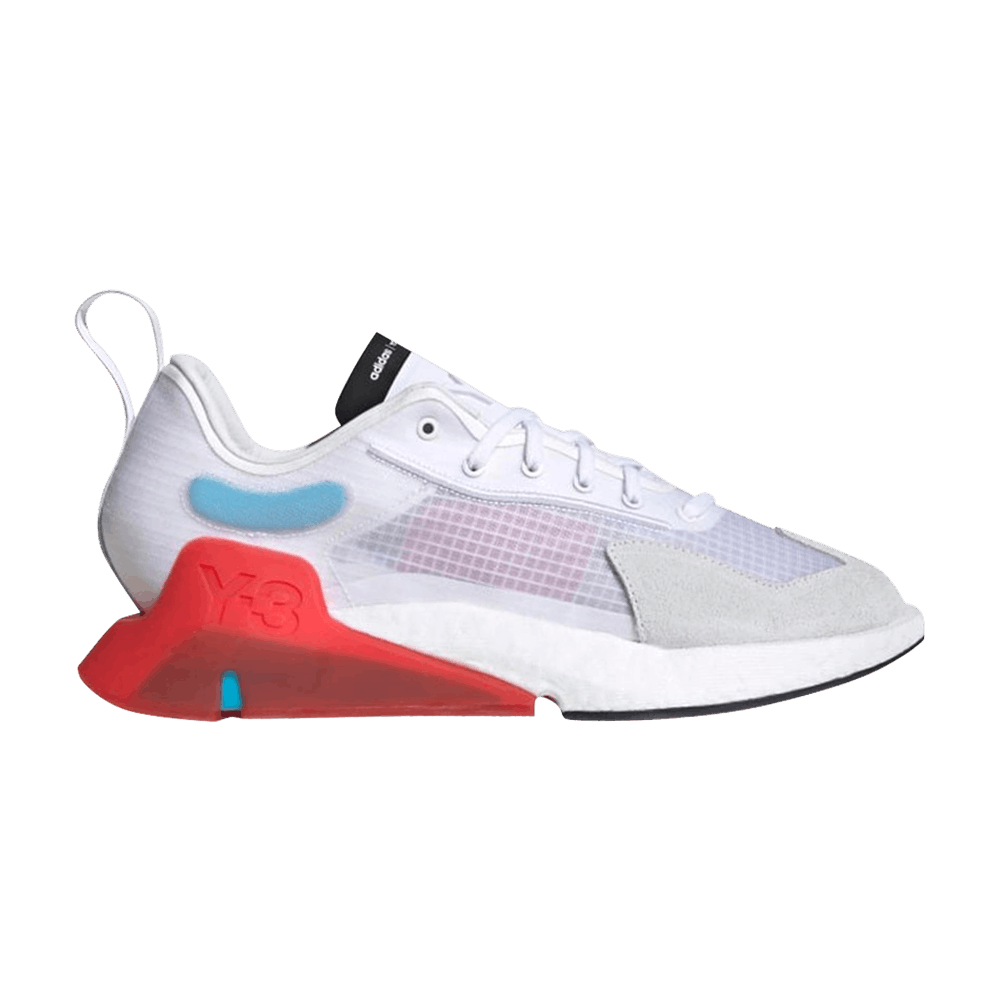 ADIDAS ORIGINALS Y-3 ORISAN 'WHITE RED CYAN'