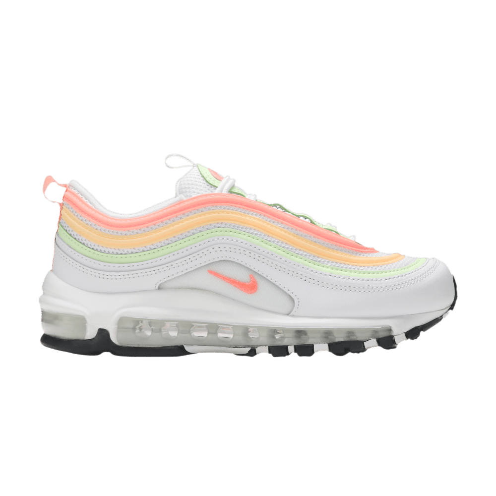 NIKE WMNS AIR MAX 97 ESSENTIAL 'WHITE MELON MINT VOLT'