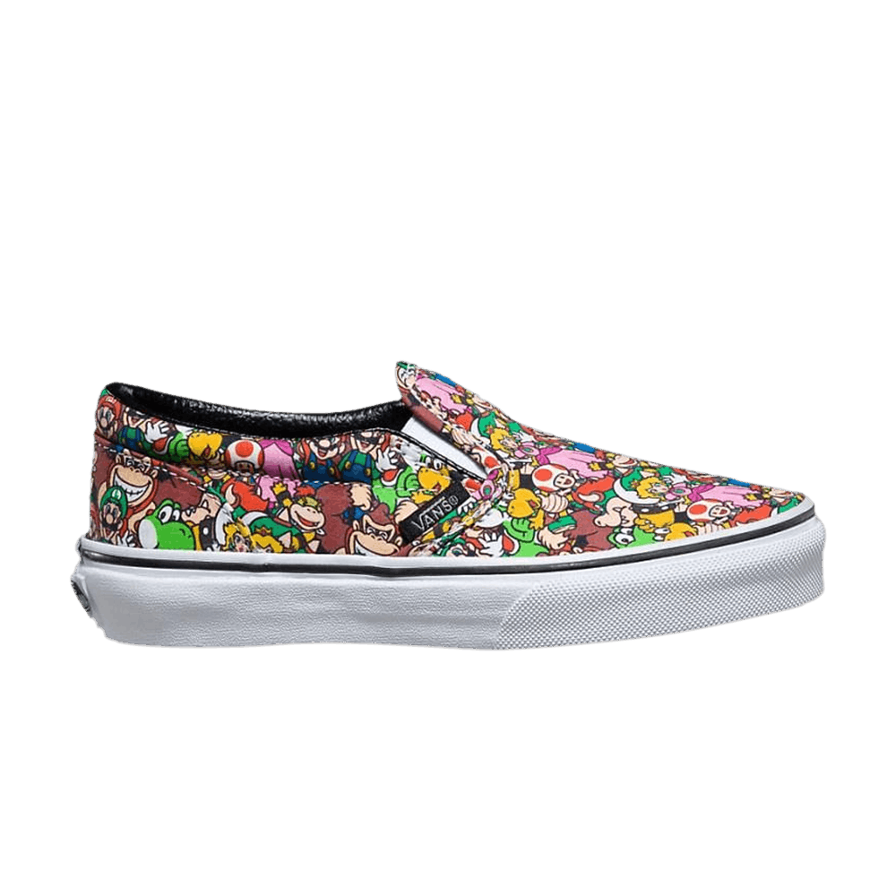 Nintendo x Vans Classic Slip-On Kids 'Super Mario Bros'
