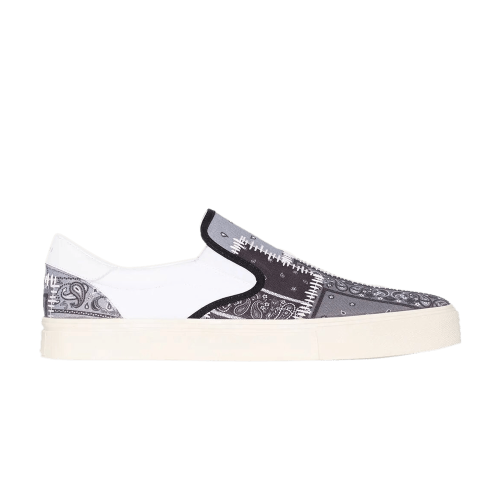Buy Amiri Bandana Reconstructed Slip-On 'Patchwork - Black