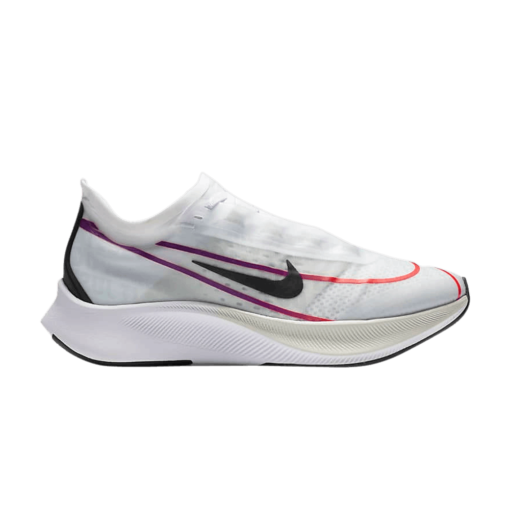 NIKE WMNS ZOOM FLY 3 'WHITE VIOLET CRIMSON'