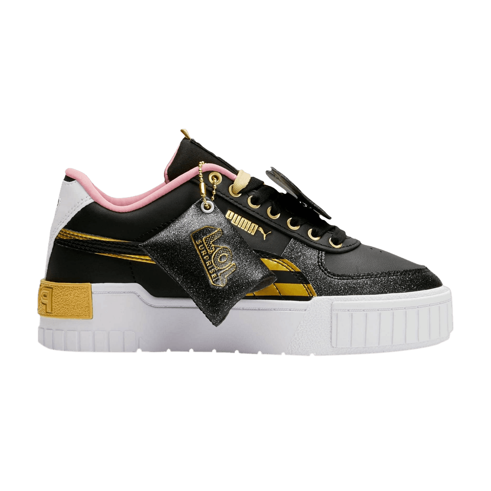 Pre-owned Puma L.o.l. Surprise! X Cali Sport Jr 'queen B' In Black
