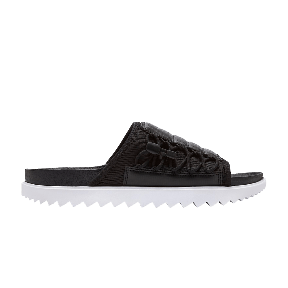 NIKE ASUNA SLIDE 'BLACK WHITE'