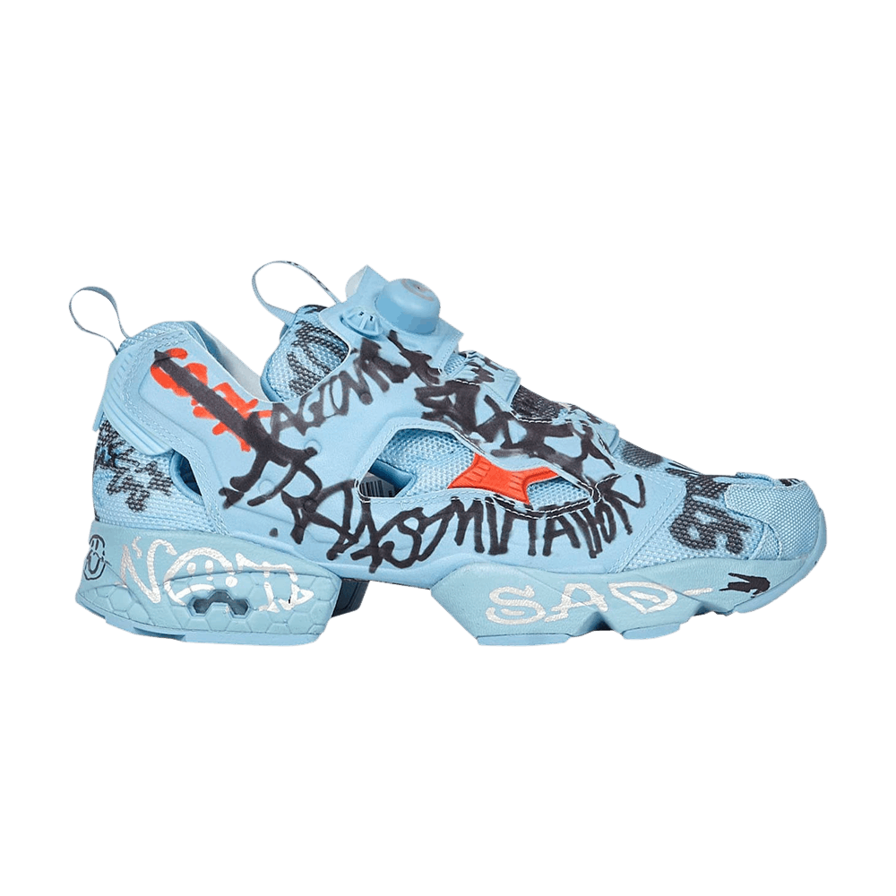 Vetements x Reebok InstaPump Fury 'Graffiti - Blue'