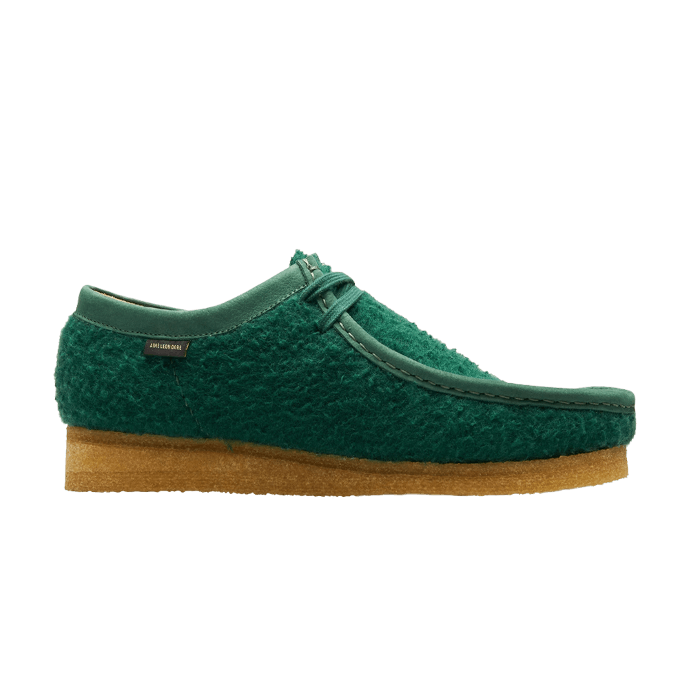 CLARKS CLARKS AIMÉ LEON DORE X WALLABEE CASENTINO WOOL 'GREEN'