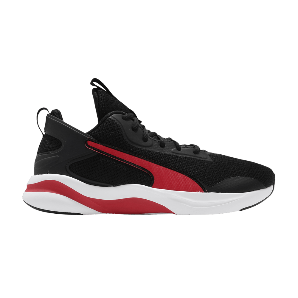 Pre-owned Puma Softride Rift 'black High Risk Red'