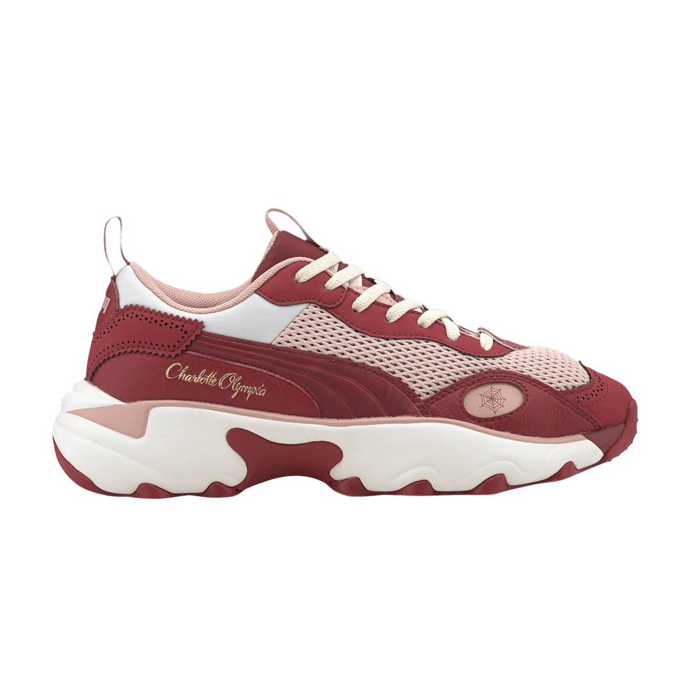 Pre-owned Puma Charlotte Olympia X Wmns Pulsar 'red Dahlia'