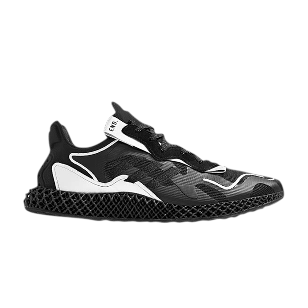 Buy Adidas 4D Runner 'Black Signal Coral' - FW6839 | GOAT