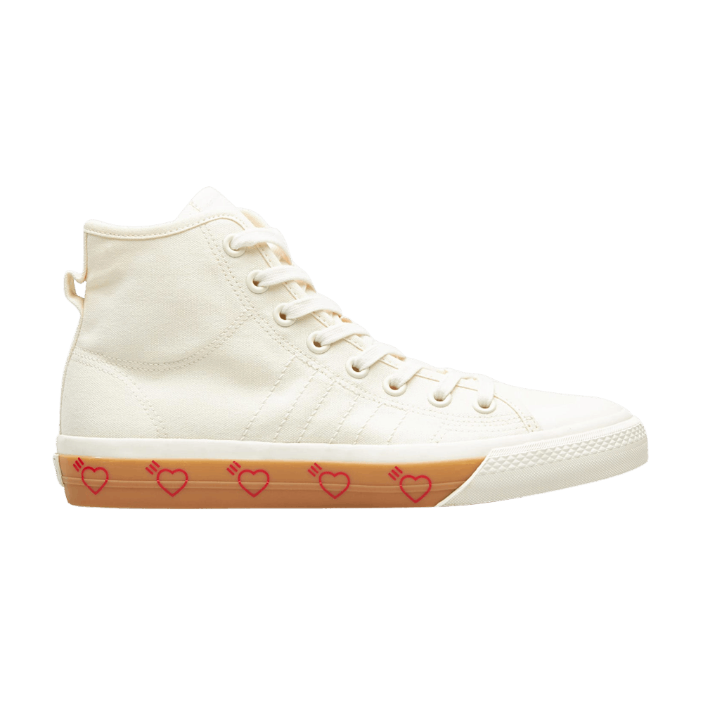 ADIDAS ORIGINALS HUMAN MADE X NIZZA HIGH 'OFF WHITE'