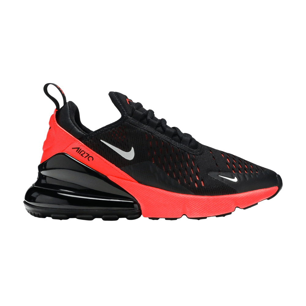 Air Max 270 GS 'Black Bright Crimson'