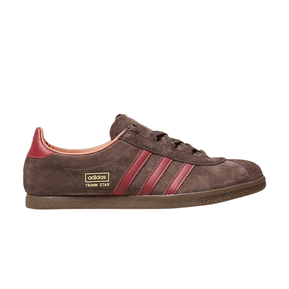 adidas trimm star burgundy