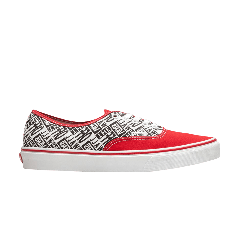Pre-owned Vans Authentic 'otw Repeat - Racing Red'