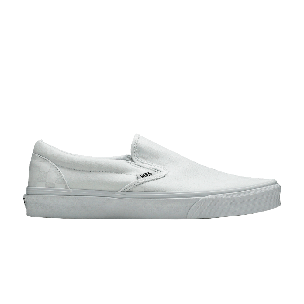 Classic Slip-On 'White Checkerboard'